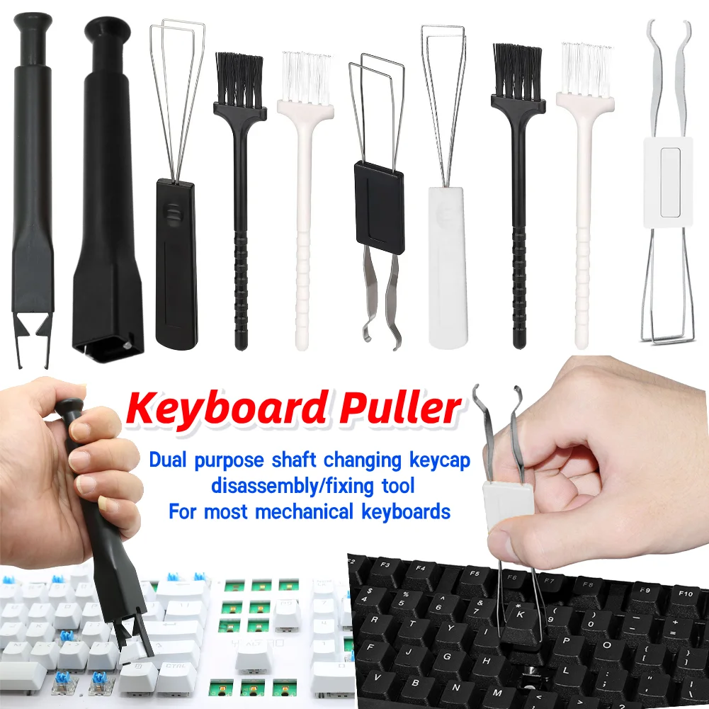 Keycap Puller Switch Puller 2 In 1 - 2-in-1 Keycap Remover Draagbare schakelaartrekker Aanpassings-