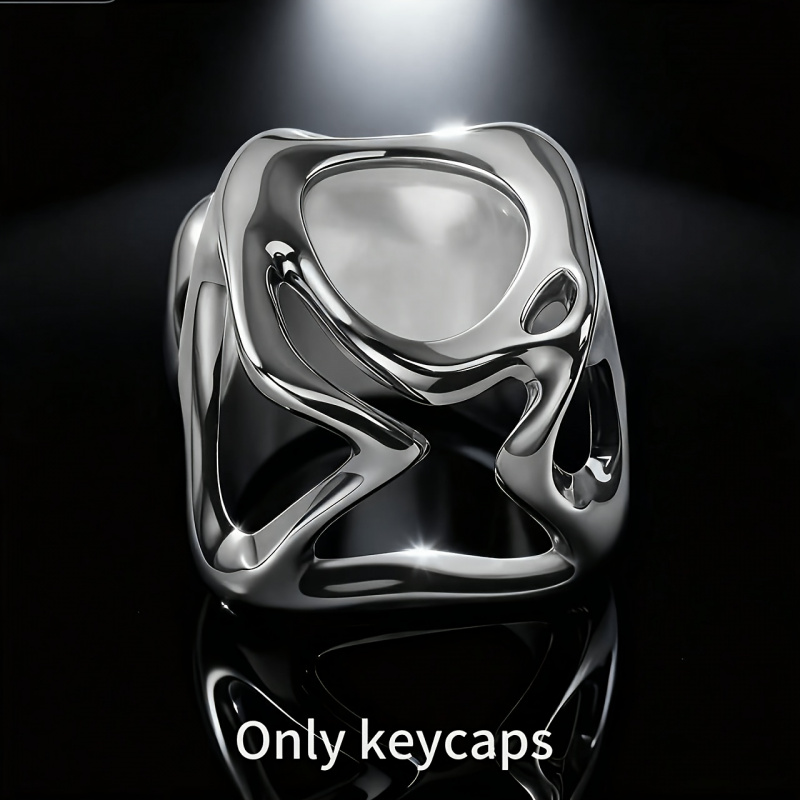 Keycap Puller Switch Puller 2 In 1 - Venom Liquid Metal Elektrogeplateerde Keycaps, Elektrogeplateerd