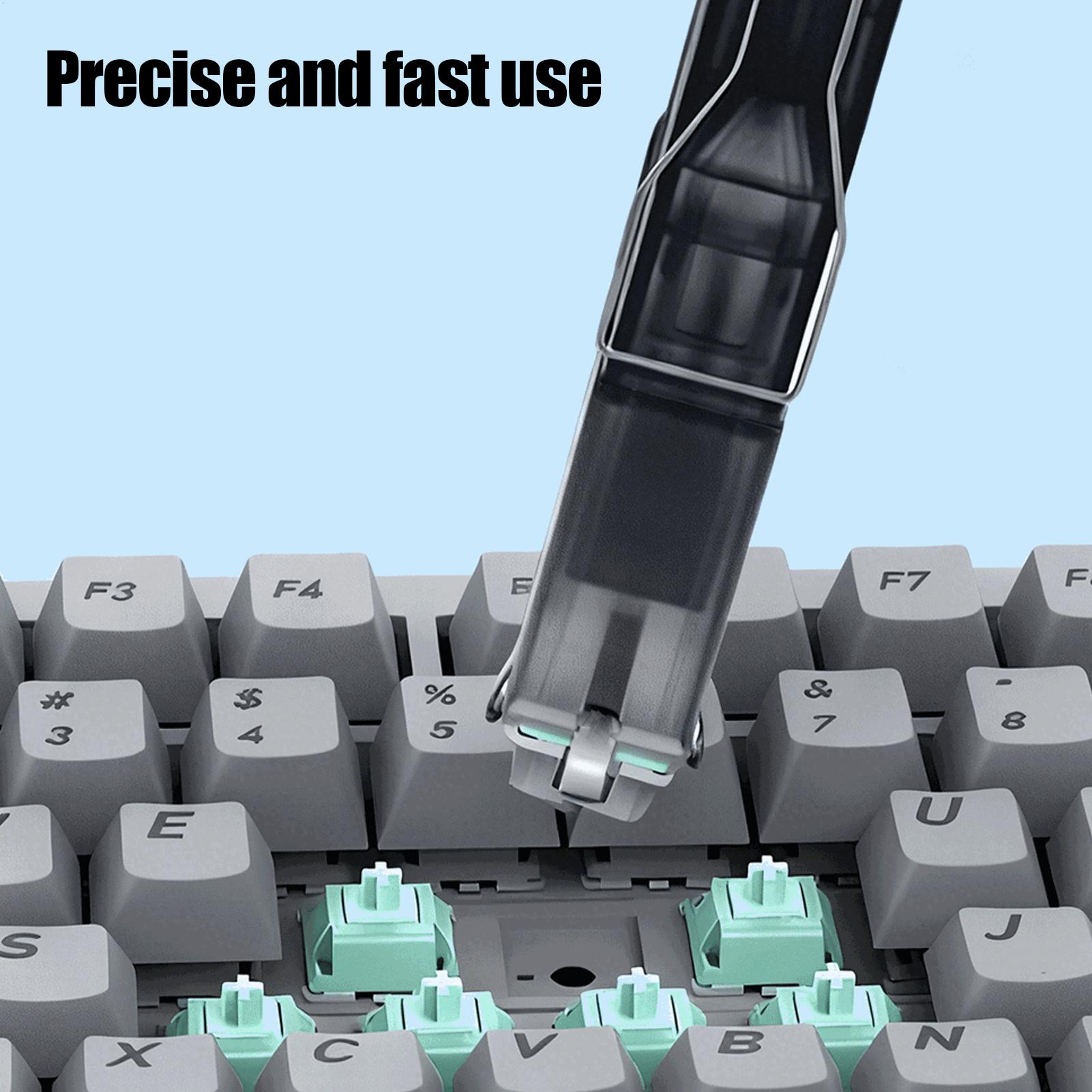 Keycap Puller Switch Puller 2 In 1 - 2-in-1 mechanische toetsenbord-schakelaar- en toetsenkapverwijderaar, een