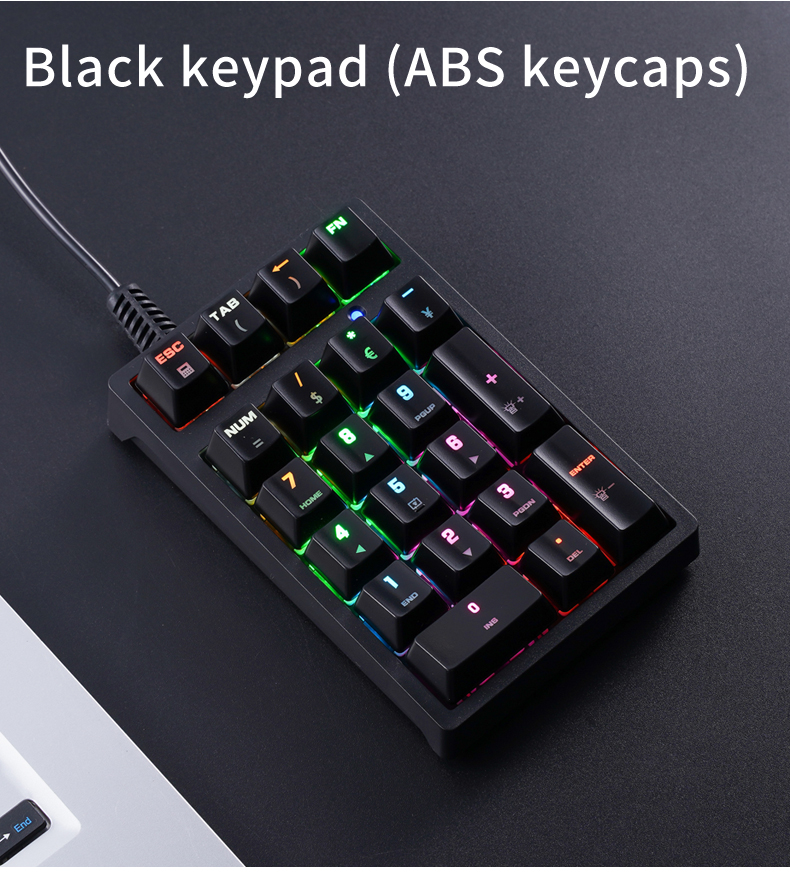 T21 APAYADO Bedraad numeriek t - Pbt Keycaps For Numeric Keypad Numpad recensie en prijs