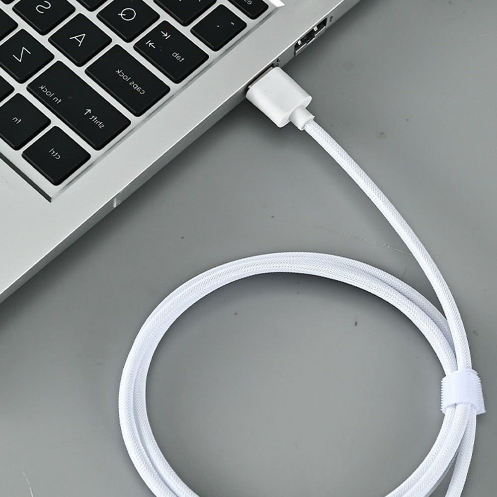 USB-poort een mechanisch toets - Type C Detachable Cable Coiled Keyboard recensie en prijs