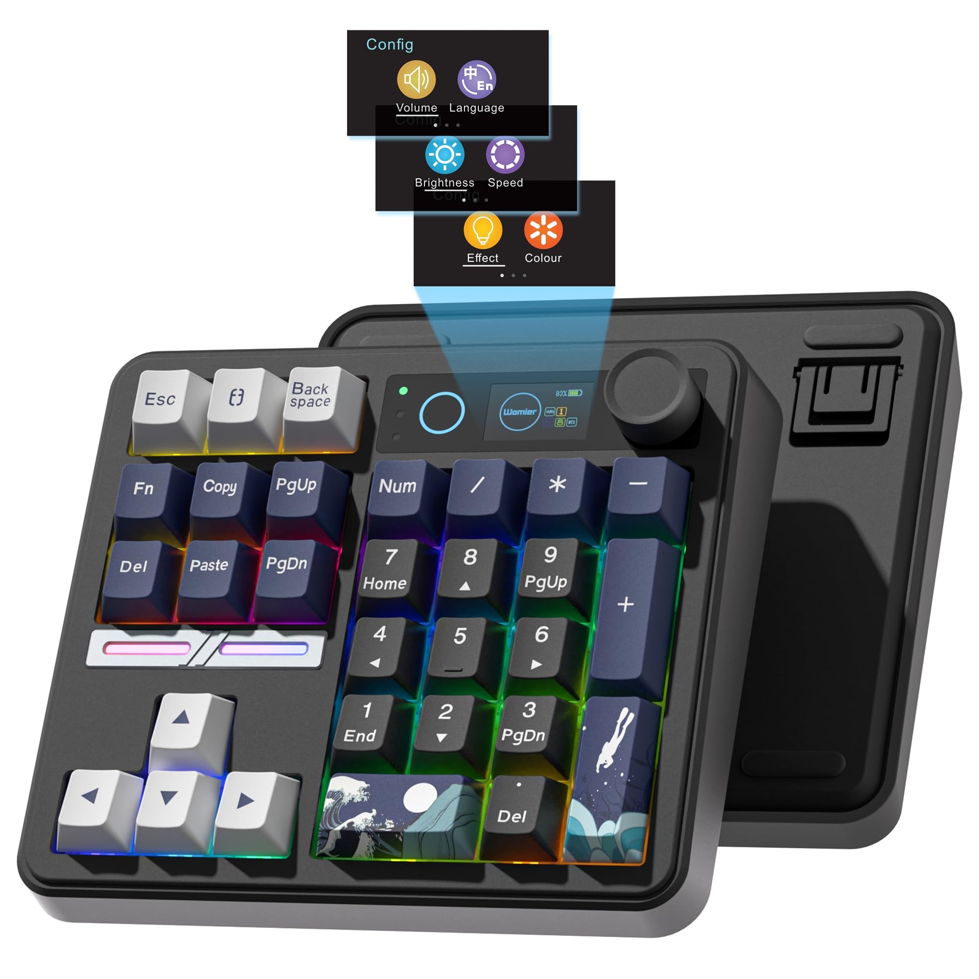 Womier SK30 Mini Mechanisch Nu - Mechanical Numpad Hot Swap Rgb Wireless recensie en prijs