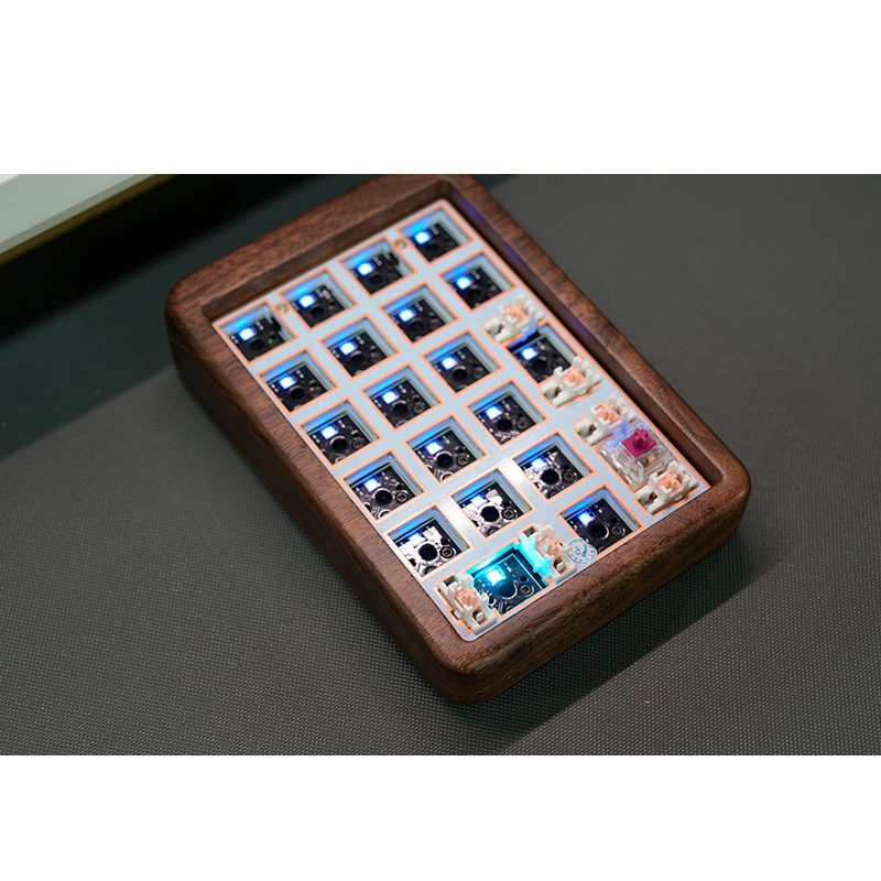 Soild Walnoot Hout Draadloze M - Mechanical Numpad Hot Swap Rgb Wireless recensie en prijs