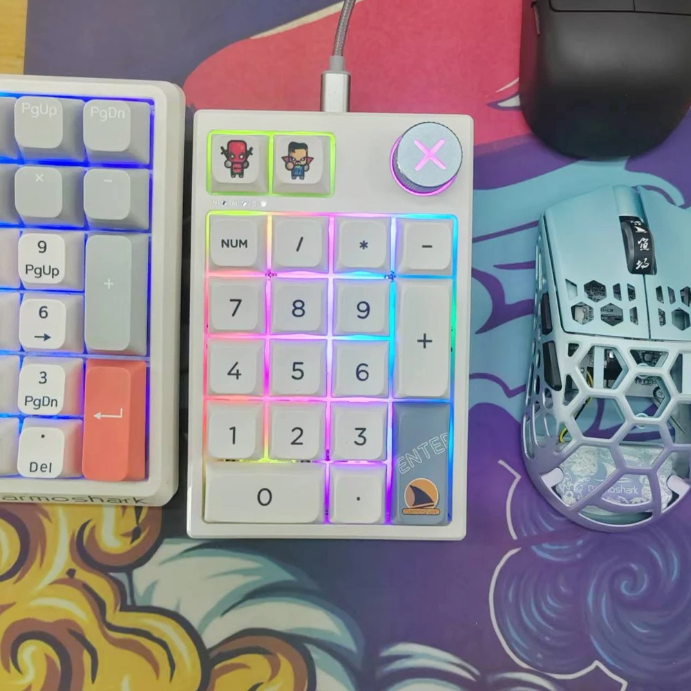 Darmoshark K3 Pro Draadloos me - Mechanical Numpad Hot Swap Rgb Wireless recensie en prijs