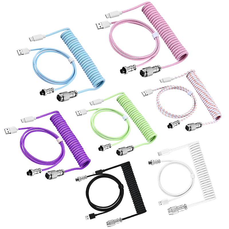 Coiled Keyboard Cable Type C T - Type C Detachable Cable Coiled Keyboard recensie en prijs