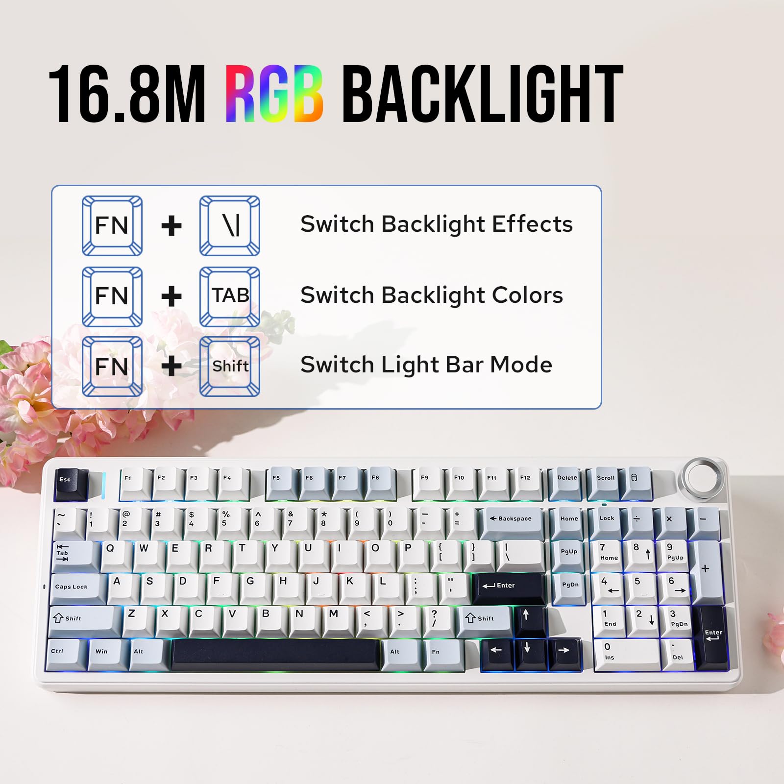 AULA F99 96% Draadloos mechani - Mechanical Numpad Hot Swap Rgb Wireless recensie en prijs
