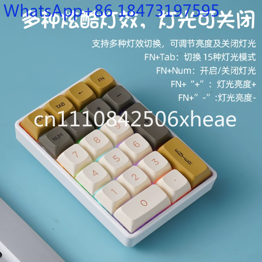FREEWOLF K21 Draadloos Mechani - Mechanical Numpad Hot Swap Rgb Wireless recensie en prijs